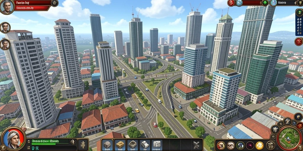 Screenshot memperlihatkan berbagai item dan karakter dalam game.
