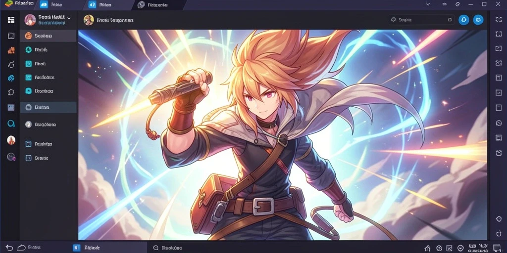 Screenshot menunjukkan salah satu level yang menantang dalam game.
