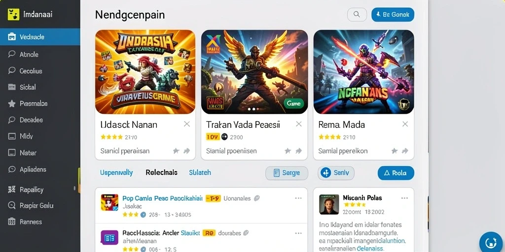 Momen aksi seru saat bertarung melawan musuh.