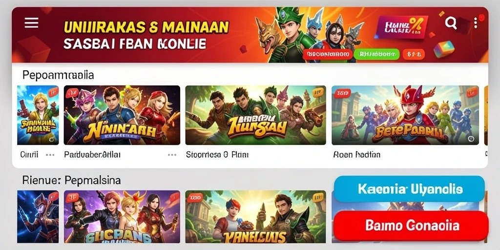 Berbagai jenis permainan taruhan tersedia.
