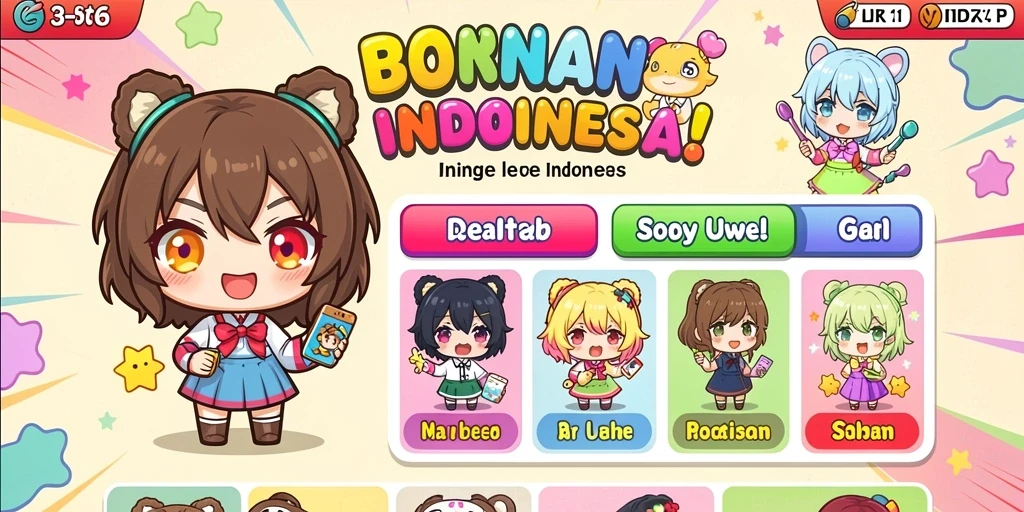 Fitur permainan meja yang mengasyikkan dan interaktif.