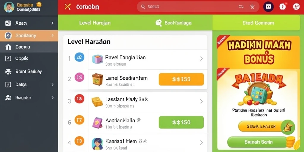 Pengalaman bermain yang seru dan menantang.