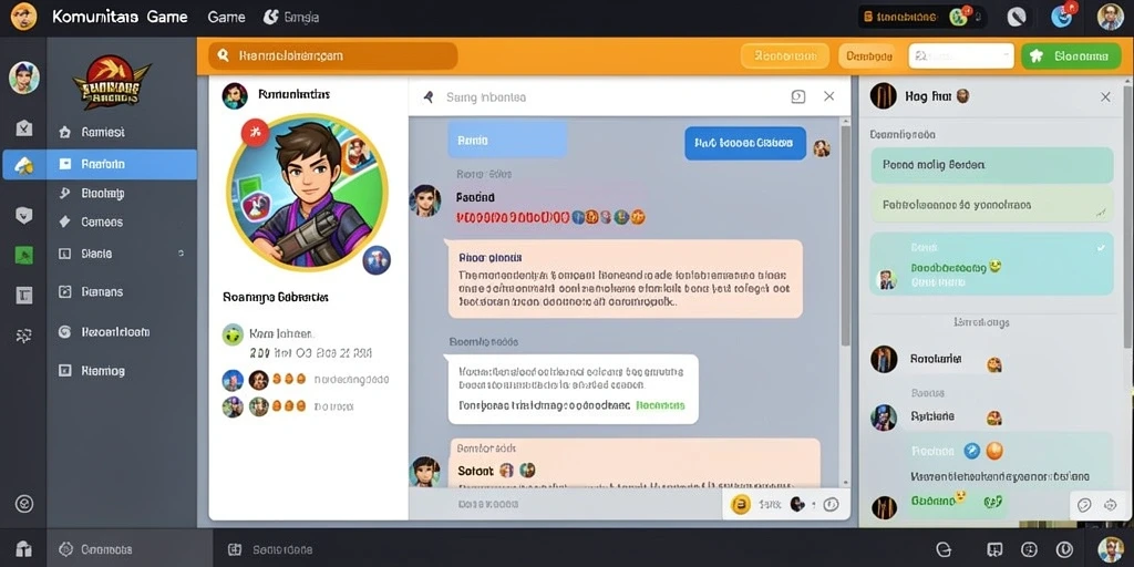Fitur sosial yang memperkuat interaksi antar pemain.